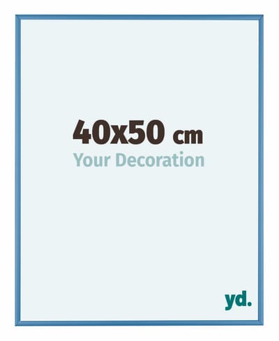 Your Decoration - Fotolijst 40x50 cm - Aluminium - Staal Blauw - Kent