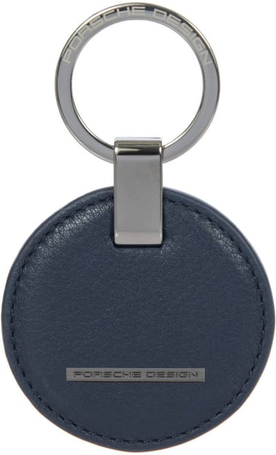 PORSCHE DESIGN Sleutelhanger Keyring Circle Dark Blue Blauw