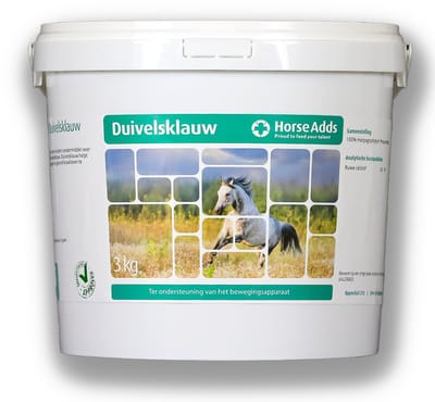 Duivelsklauw 3 kg - Horse Adds Paardensupplementen