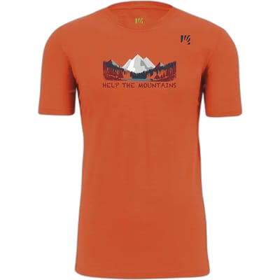 Karpos Ambretta T-shirt Met Korte Mouwen Oranje XL Man