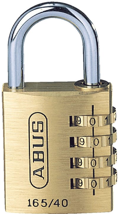 ABUS Cijferhangslot 165 Slotlichaam-B.23mm MS Cijferrol.3 - 20359 6