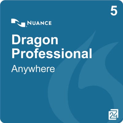 Nuance Dragon Professional Anywhere 5 Nieuwe Aankoop 20 - 50 User