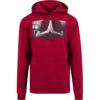 Mister Tee - Pray Hoodie/trui - L - Rood