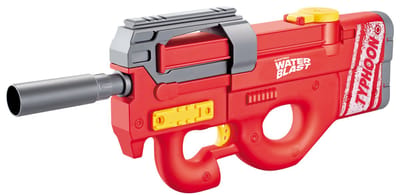 Waterblast - Electric - Watergun- Waterpistool - Hurricane - Red