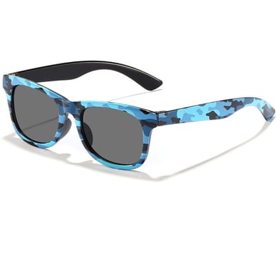 Lunettes de soleil pour enfants Dinosaure Cadre Carré Dessin Animé Protection UV Pare-soleil pour Fête d'Enfants Jeux d'Extérieur