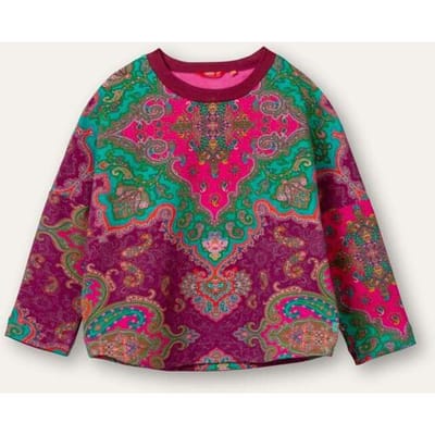 Oilily Harp Sweater- maat92/2T Raspberry Sorbet
