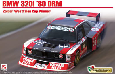 Beemax Modelbouwpakket Auto - 24028 BMW 320i E21 Turbo Gr.5 1980 DRM Zolder Westphalia Cup Winner - Duitse Rauto Plastic - 1:24 - Modelbouw