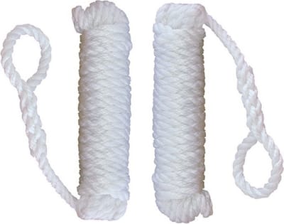 Talamex Superlene Fenderlijn Ø 8 mm 2,5 meter lang - Wit (2 stuks)