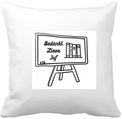 Akyol - bedankt lieve juf Kussen hoes - Juf - juf - leraar - 40 bij 40 cm