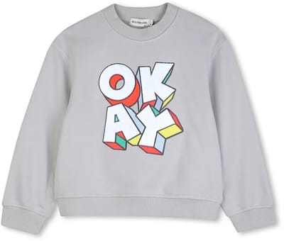 Billieblush U21693 Sweatshirt Grijs 8 Years Jongen