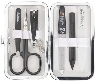6-delige manicure set met nagelvijl, nagelknipper en schaar - perfect voor nagelverzorging