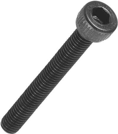Dailygoods- Cilinderschroeven 50 Stuks - Binnenzeskant - Koolstofstaal - Zwartoxide - DIN 912 - Volledige Schroefdraad - Duurzaam en Betrouwbaar - Schroeven