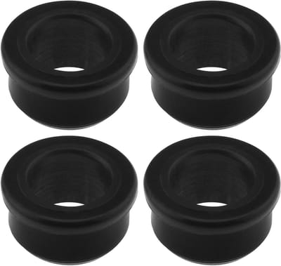 Wielas Reducer Bussen - Spacer Adapters - Wielen Aanpassen - Duurzaam Kunststof - 25mm naar 16mm - Zwart