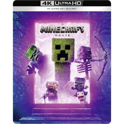 A Minecraft Movie Portal Limited Edition 4K Ultra HD Steelbook