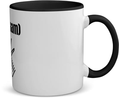 Akyol - kapperschaar en kam met eigen naam koffiemok - theemok - zwart - Kapper - barbers - collega's - verjaardag - afscheidscadeau - geschenk - kado - 350 ML inhoud
