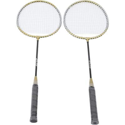 Ensemble de 2 raquettes de badminton en alliage pour adultes et adolescents, raquettes de badminton légères avec sac pour l'entraînement et le divertissement