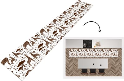 Keukenloper - Loper keuken - Giraf - Patronen - Boom - 300x50 cm - Keukenloper vinyl