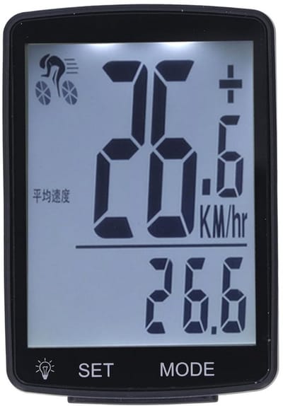 Kilometerteller Fiets - Snelheidsmeter - Fietscomputer Draadloos