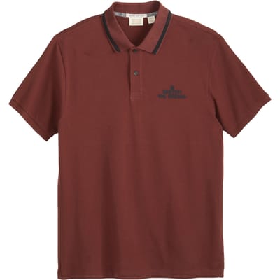 Scotch & Soda Pique Ss Polo Rum Raisin Taglia: S | Polo Outlet | Uomo