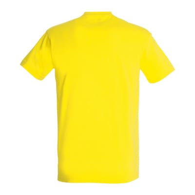 SOLS Heren Keizerlijke Zwaargewicht T-Shirt met korte mouwen (Citroen)