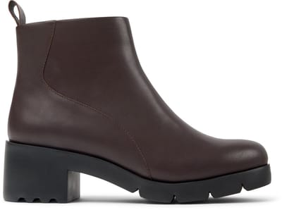 Camper Wanda Enkellaarsjes - Damen - Donkerbruin - 36