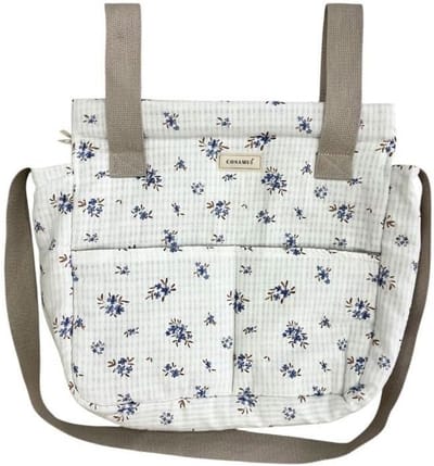 Kinderwagentas - Baby Organizer - Baby Benodigdheden Vervoeren - Veelzijdig met Vakken - 36 x 35 x 11 cm