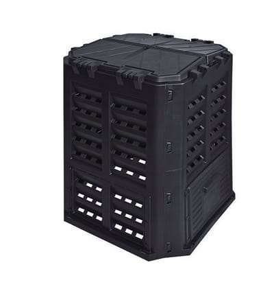 Compostvat 360 Liter - Compostbak voor Tuin - Composter met Grondankers - Duurzaam Afval Recyclen