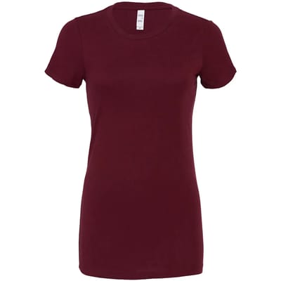 Bella+Canvas Women´s The Favorite T-Shirt BL6004 - Maroon - S