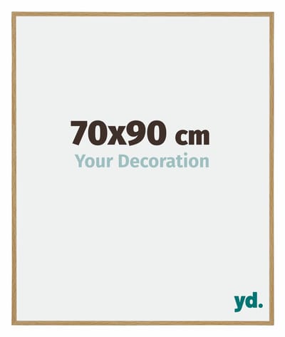 Your Decoration - Fotolijst 70x90 cm - Kunststof - Beuken Licht - Evry