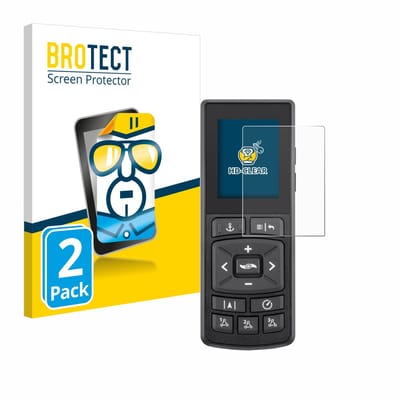 BROTECT - Screenprotector voor Minn Kota Advanced GPS Navigation - Folie Beschermfolie transparant 2 Stuks