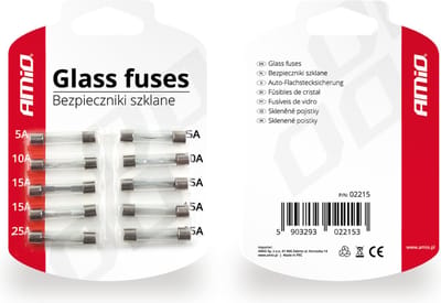 Glaszekeringen 10 stuks