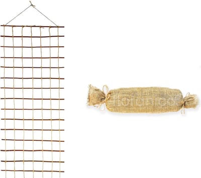 TuinChamp Decoratieladder wilg 50x200 cm
