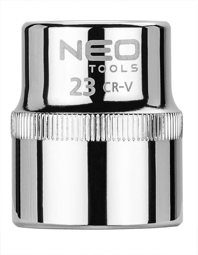 NEO Superlock - Zeskantdop - 23 mm - Chroom-vanadium Staal - DIN 3124