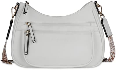 bugatti schoudertas Mare 3.0 Crossbody Bag White wit