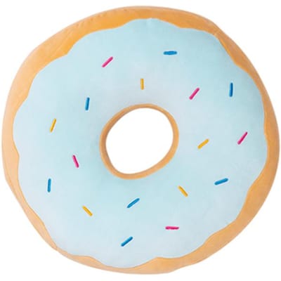 Zu 38cm Zoete Broodjes Donut Pluche Speelgoed Gevuld Room Donut Pluche Kussen Simulatie Voedsel Bank Stoel Kussen Kinderen Meisje Cadeau