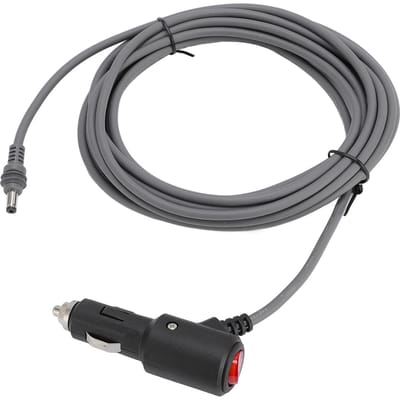 DC Auto Stroomkabel voor Mini 16ft 12V 24V 18AWG Waterbestendig Sigarettenaansteker Stroomvoorzieningskabel met Schakelaar voor Camper Auto
