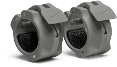 Nike Strength Barbell Collars Grijs/zwart