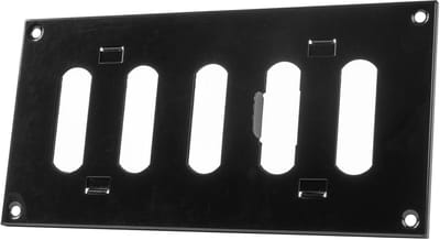 Rechthoekig Ventilatierooster 200 x 100 mm - Wit - Voor Verwarming en Koeling