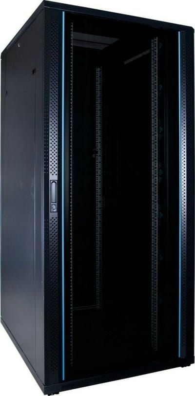 DSIT 37U serverkast met glazen deur 800x1000x1800mm (BxDxH) - serverbehuizing - serverrack - 19 inch