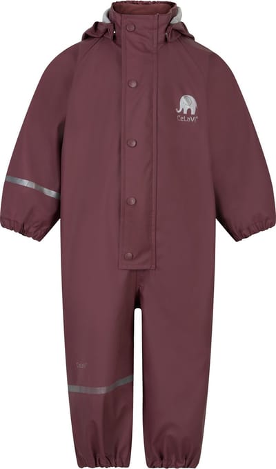 CeLaVi - Regenoverall voor kinderen - Rose Brown - maat 110 (5 Years)