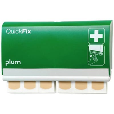PLUM BR351005 Pleisterdispenser (b x h x d) 232.5 x 133.5 x 33 mm Incl. wandhouder