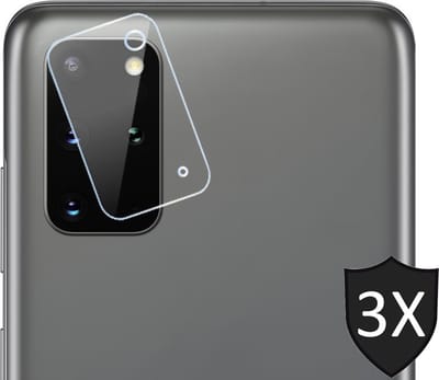 Screenprotector geschikt voor Samsung S20 Plus - Camera Protector Lens - 3 Stuks