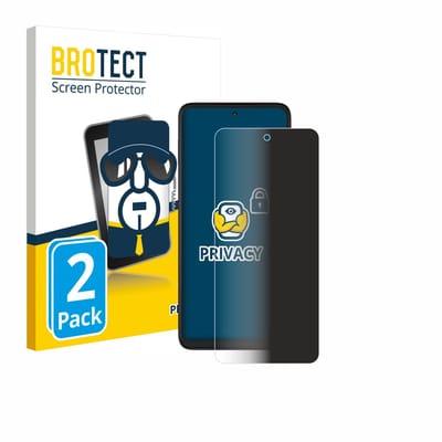 BROTECT - privacy screenprotector voor Motorola Moto G (2026) - Folie Beschermfolie Blauwlichtfilter 2 Stuks