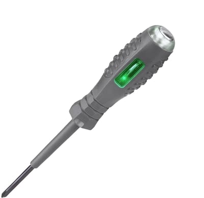 Spanningstester Schroevendraaier - Elektriciteitsdetector Pen - Veilig Elektrisch Testen - Geïntegreerde Schroevendraaier - 16.8 cm Lengte - Zwart