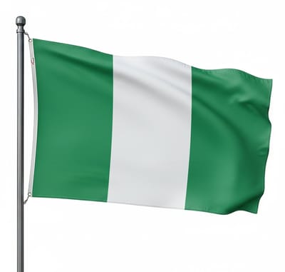 Trasal - vlag Nigeria - nigeriaanse vlag 150x90cm