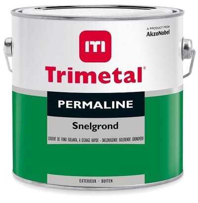 Trimetal Permaline Snelgrond - Wit - 1L