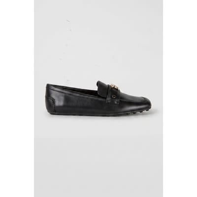 Michael Kors Mandy Loafer Moc Black Size: 37 | Loafers Outlet | Dames | Zwart