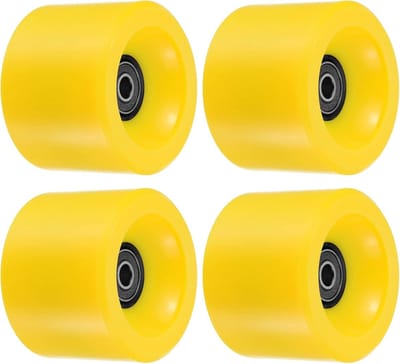 Zachte Longboard Wielen 70mm 78A met ABEC-9 Lagers - 4 Pack Perfect voor Skateboards