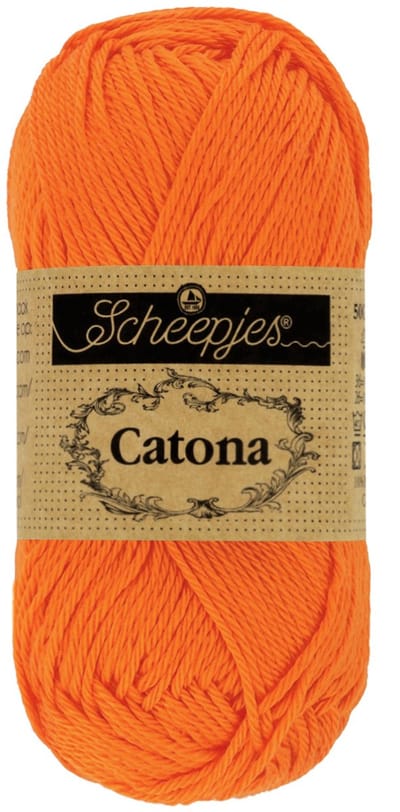 Scheepjes Catona 25gr - 281 Tangerine