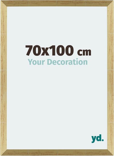 Your Decoration - Fotolijst 70x100 cm - MDF - Goud Glans - Mura